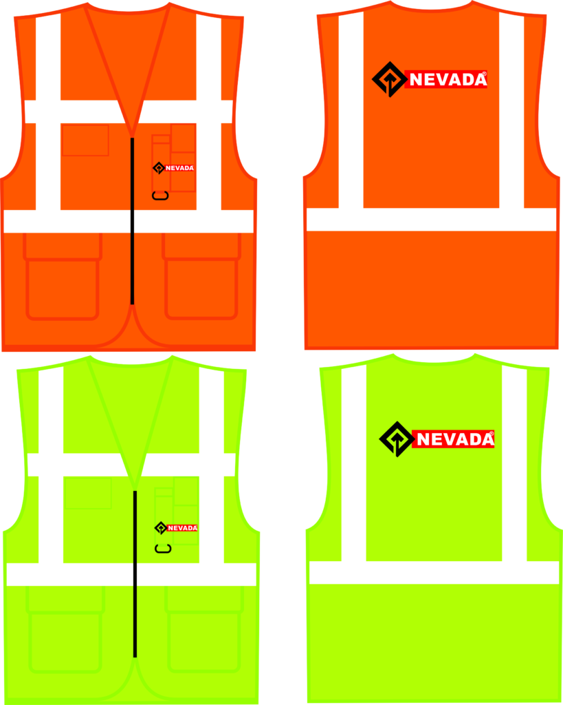 Baskılı İşçi Yelek