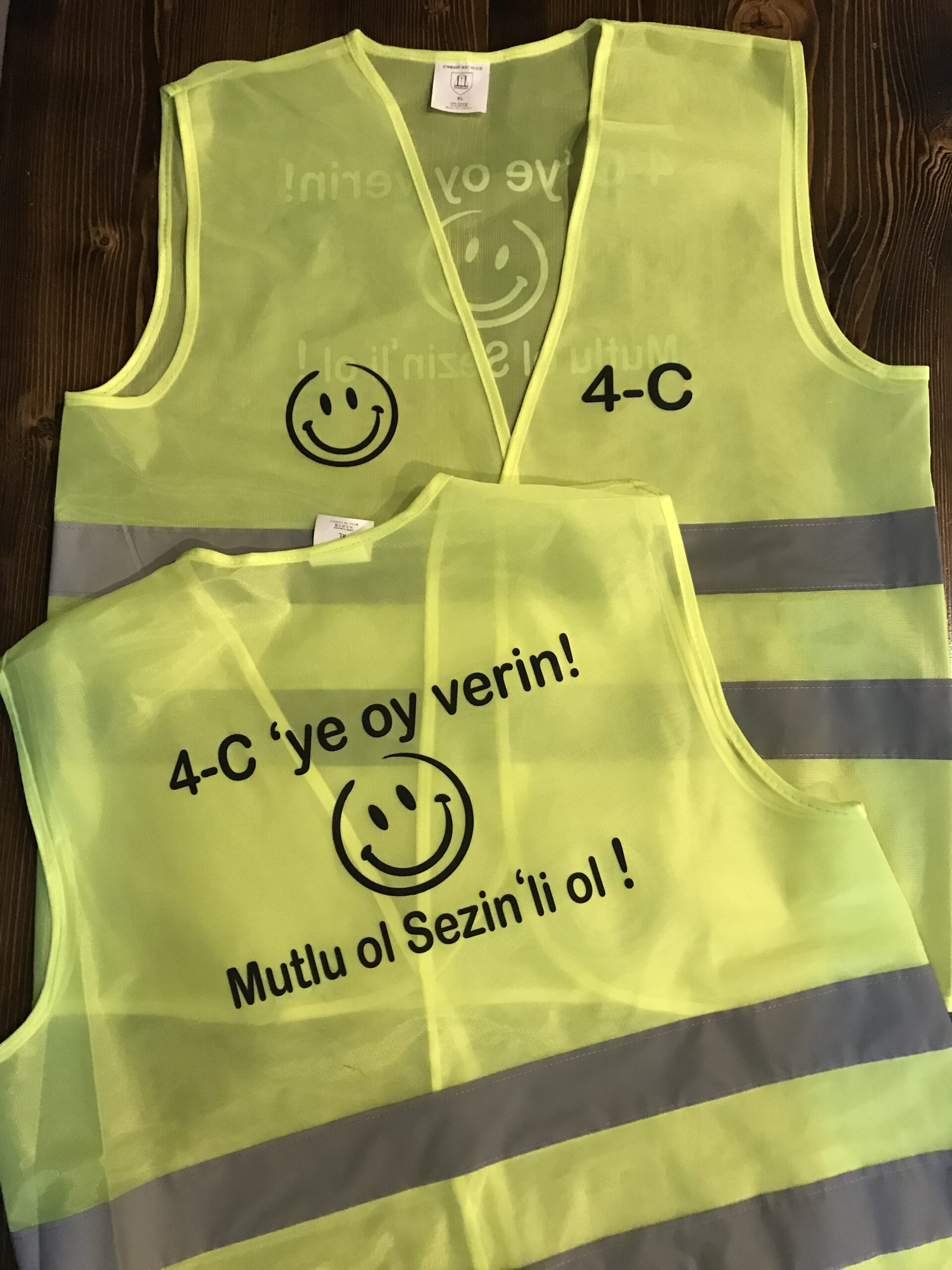 İkaz Yelek (Dijital Baskılı İkaz Yeleği)